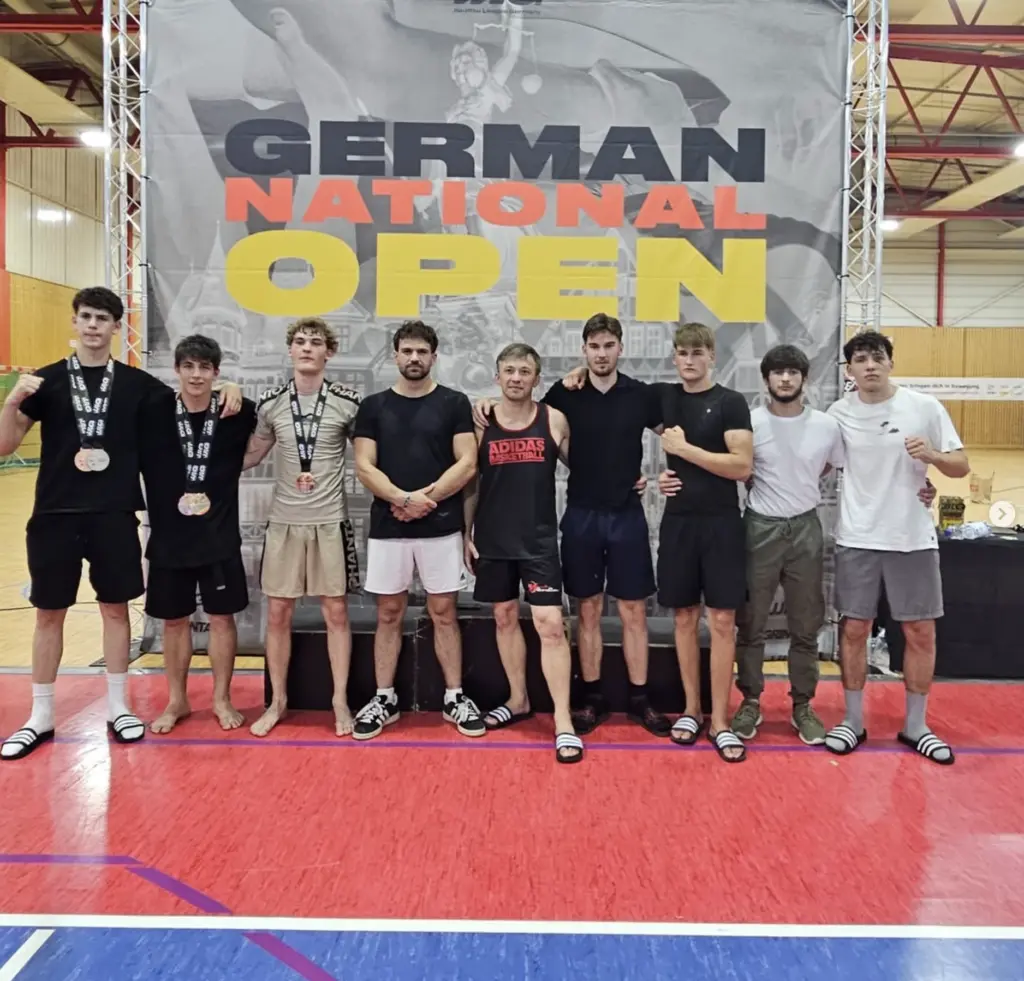 Martial Arts Sports Center Grünstadt bei der JJL German National Open in Frankfurt mit erfolgreichen Platzierungen im Gi und No Gi Grappling.